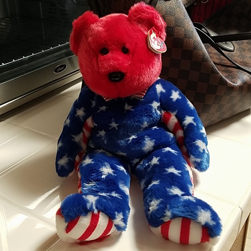 🇺🇸Rare Liberty Beanie buddy!🇺🇸